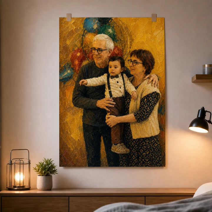 Poster personnalisé ArtifyMe style aquarelle