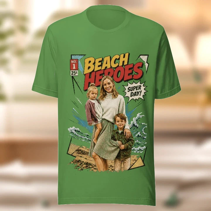T-shirt personnalisé ArtifyMe avec style cartoon