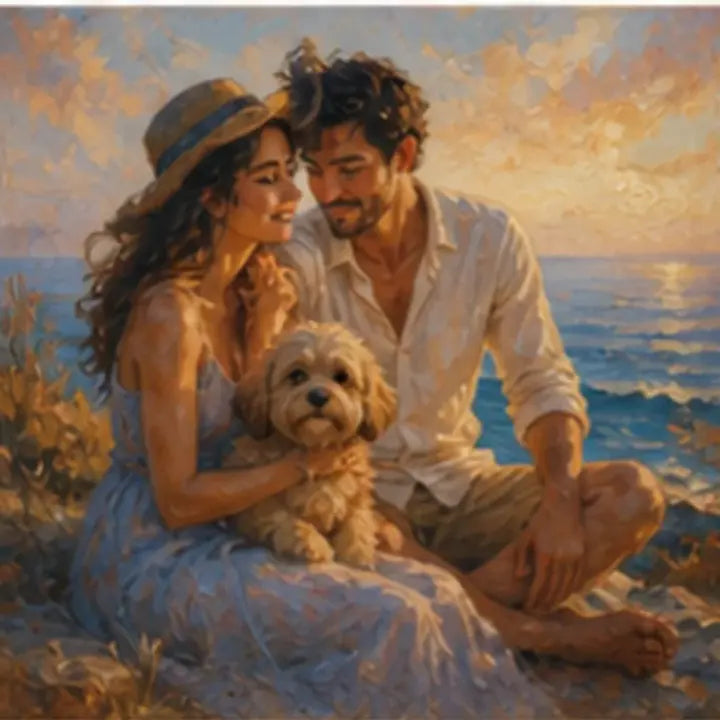 Exemple transformation Fine Art Painting ArtifyMe