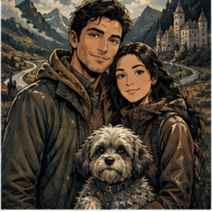 Exemple transformation Graphic Novel Cover ArtifyMe