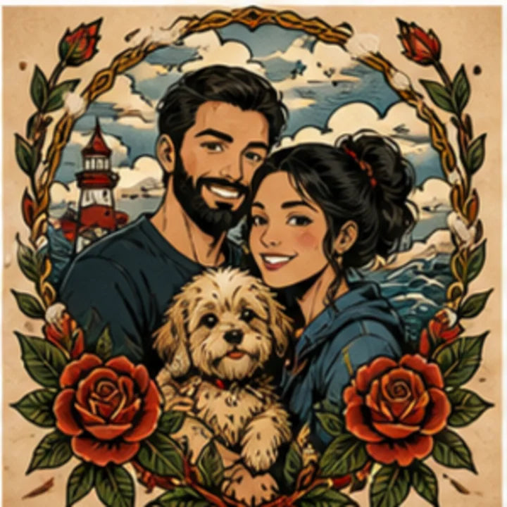 Exemple transformation Tattoo Illustration ArtifyMe