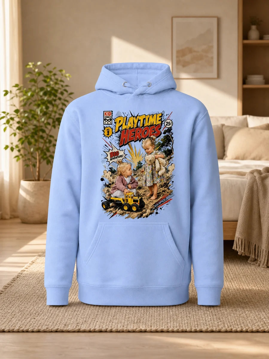 Même couple imprimé sur hoodie ArtifyMe personnalisé